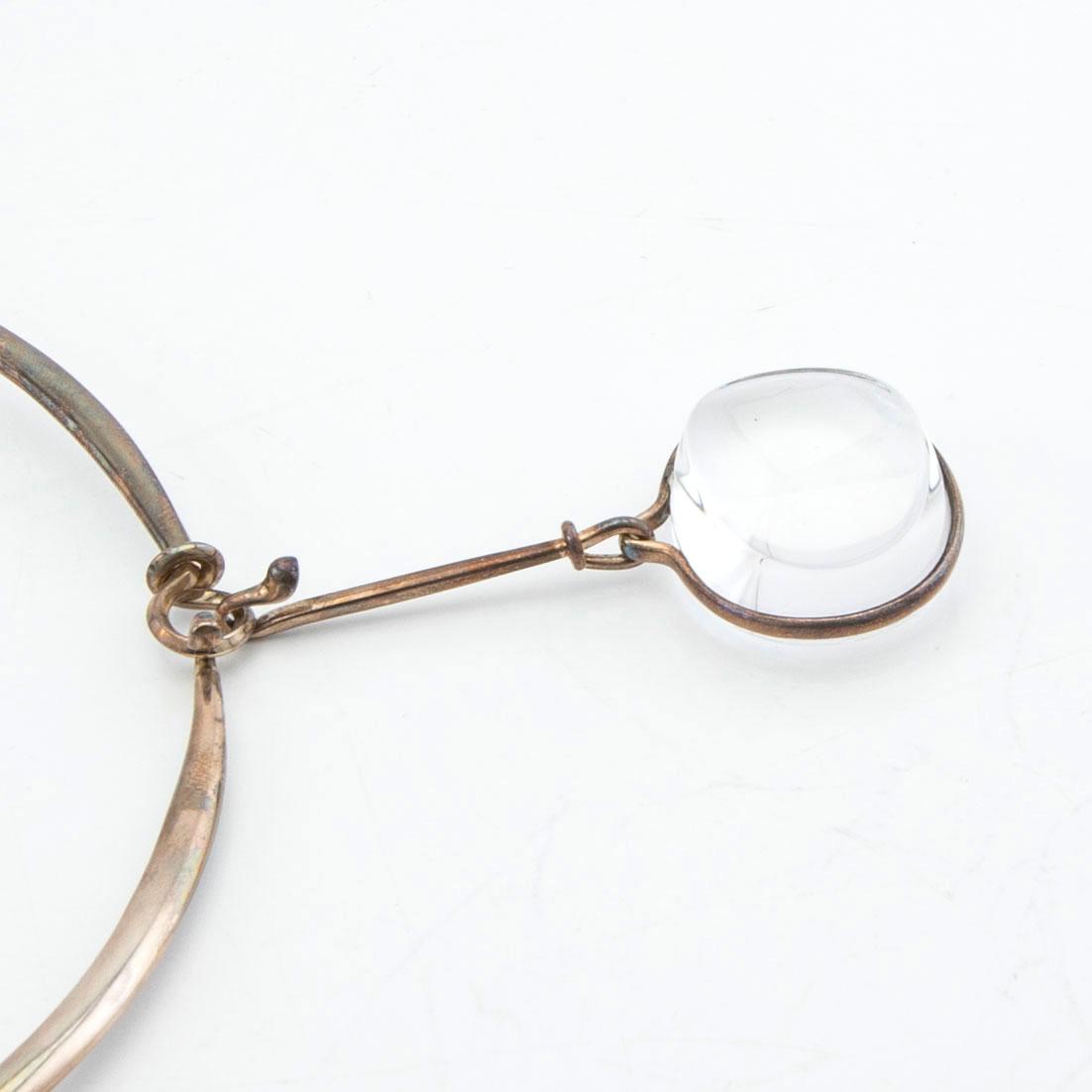 Vivianna Torun Bülow-Hübe, necklace, silver, with two pendants in rock crystal and onyx, by Georg Jensen.