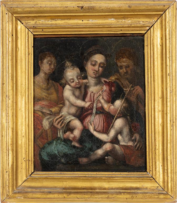 Italiensk skola, 1600-tal, Den heliga familjen.