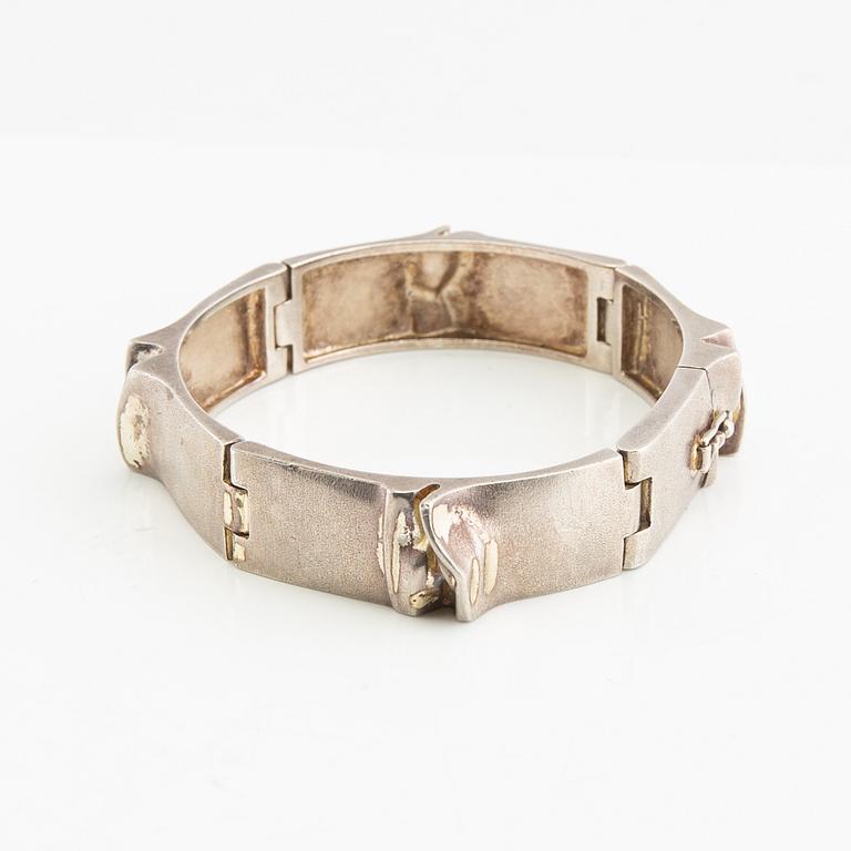 Björn Weckström, Bracelet "Ceres", sterling silver, Lapponia.