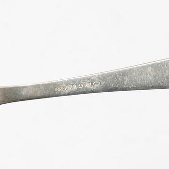 Jacob Ängman, Cutlery service, 108 pieces, silver, model "Rosenholm", GAB.