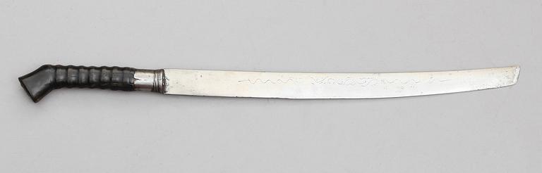 KNIV, orientalisk, 1800-/1900-tal.