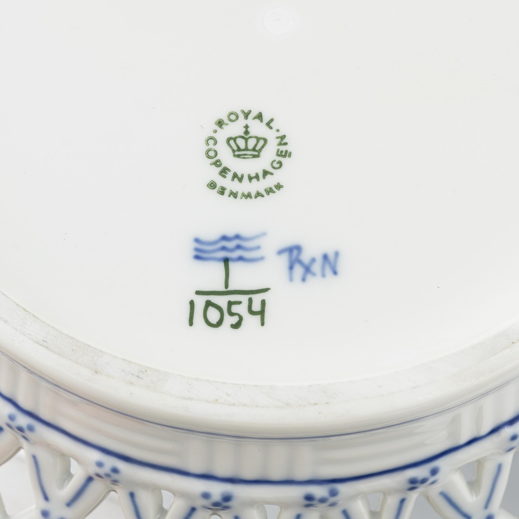 Servisdelar, 21 delar, Royal Copenhagen, Danmark.