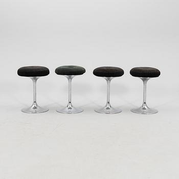 Stools, 4 pcs, Johanson Design Markaryd, late 20th century.
