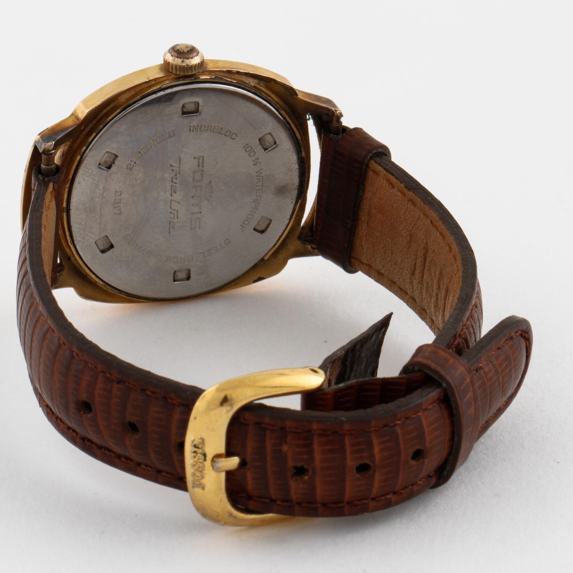 FORTIS, True Line, wristwatch, 32 x 33 (41) mm, - Bukowskis