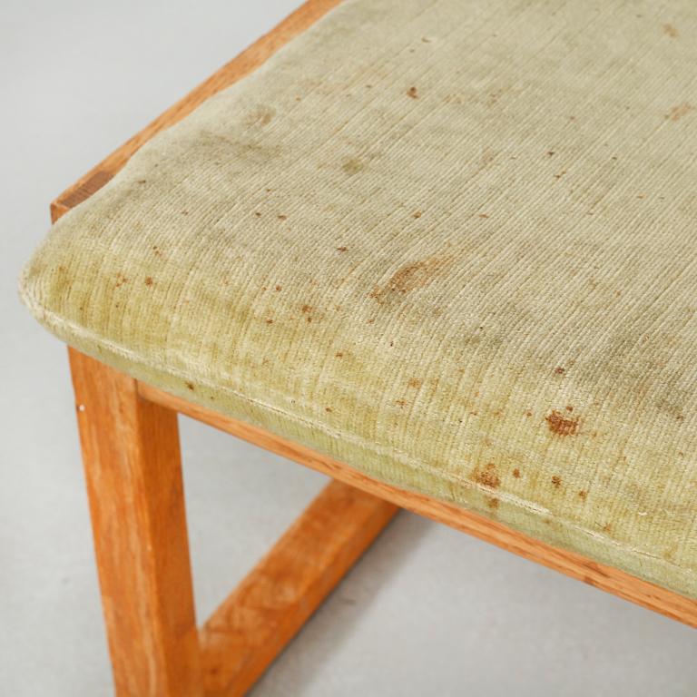 A stool by BØRGE MOGENSEN, Fredericia Stolefabrik, model 2248, ca 1960s.