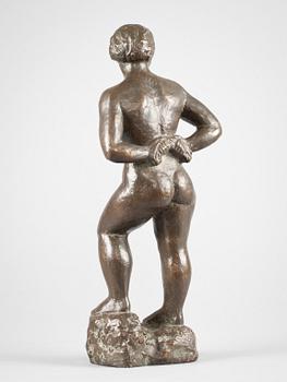 ERIK DEMUTH, skulptur,  brons, sign o dat -50.