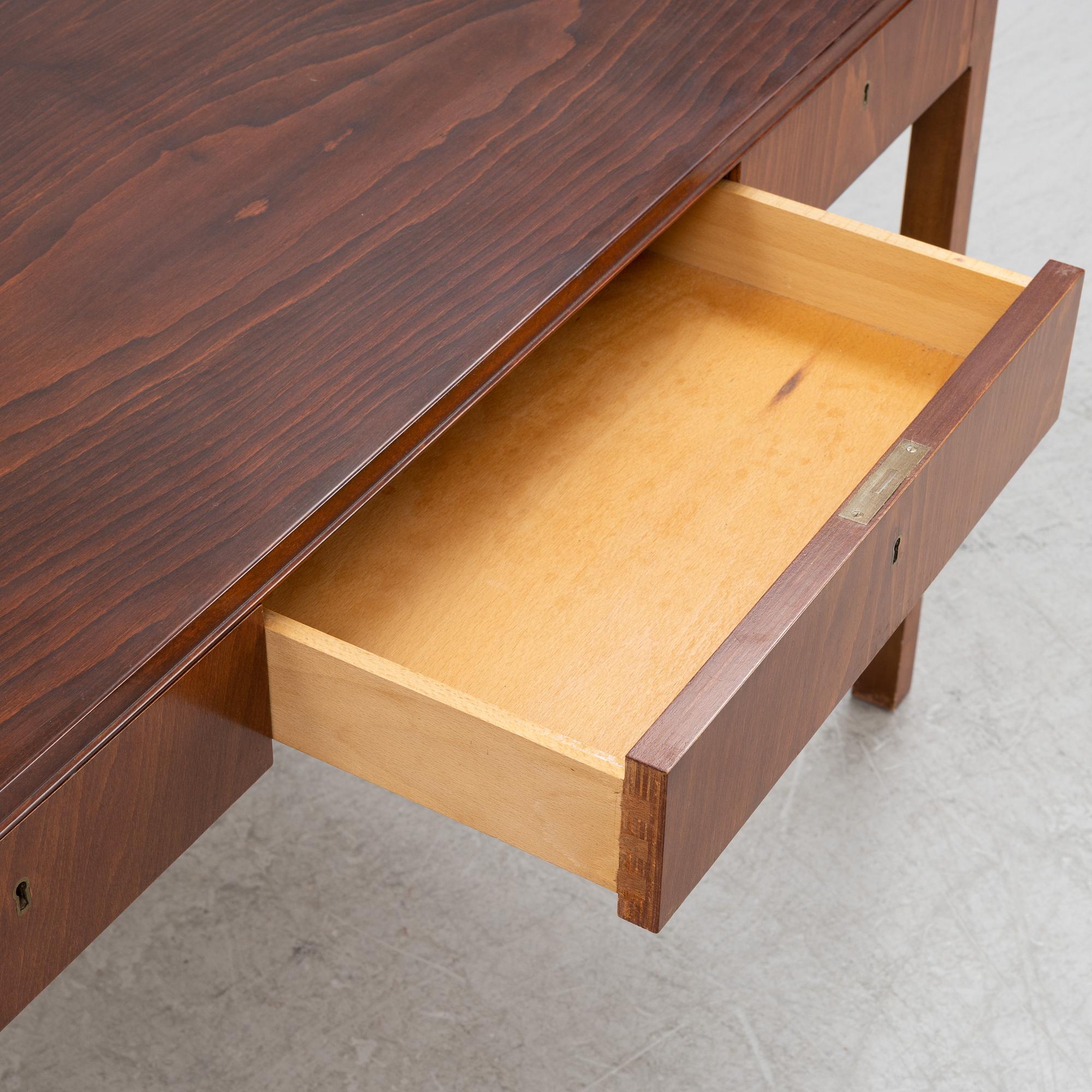 A desk, Fritz Hansen, Denmark, mid 20th Century.
