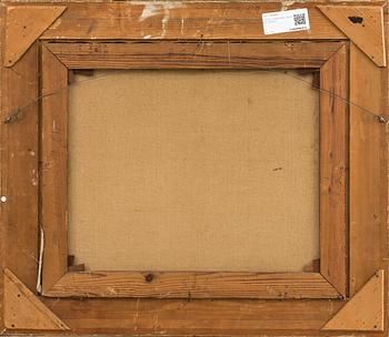 JUSTUS LUNDEGÅRD, olja på duk, signerad.