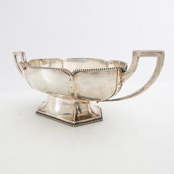 Jardinière silver Swedish import marks first half of the 20th century.