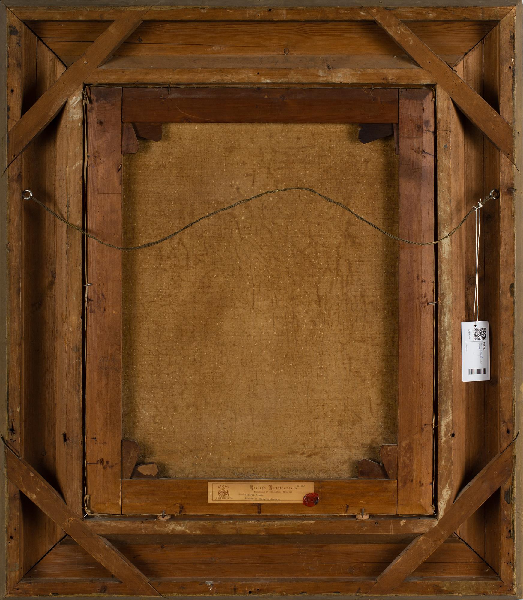 HENDRIK ALBERTUS KLEIJN, Olja på duk, signerad och daterad -86.