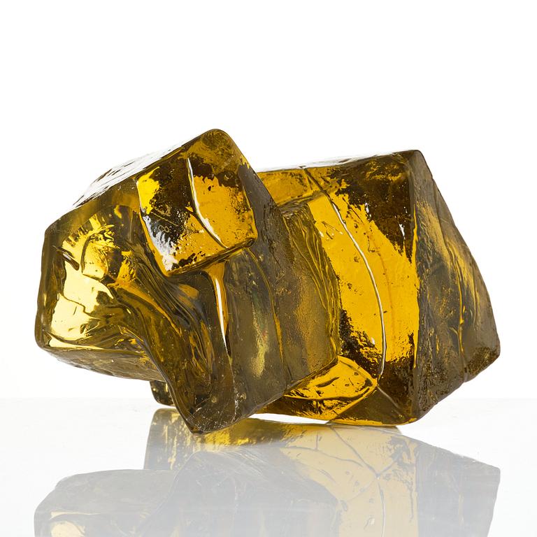 Edvin Öhrström, a cast glass sculpture, Lindshammar, Sweden.