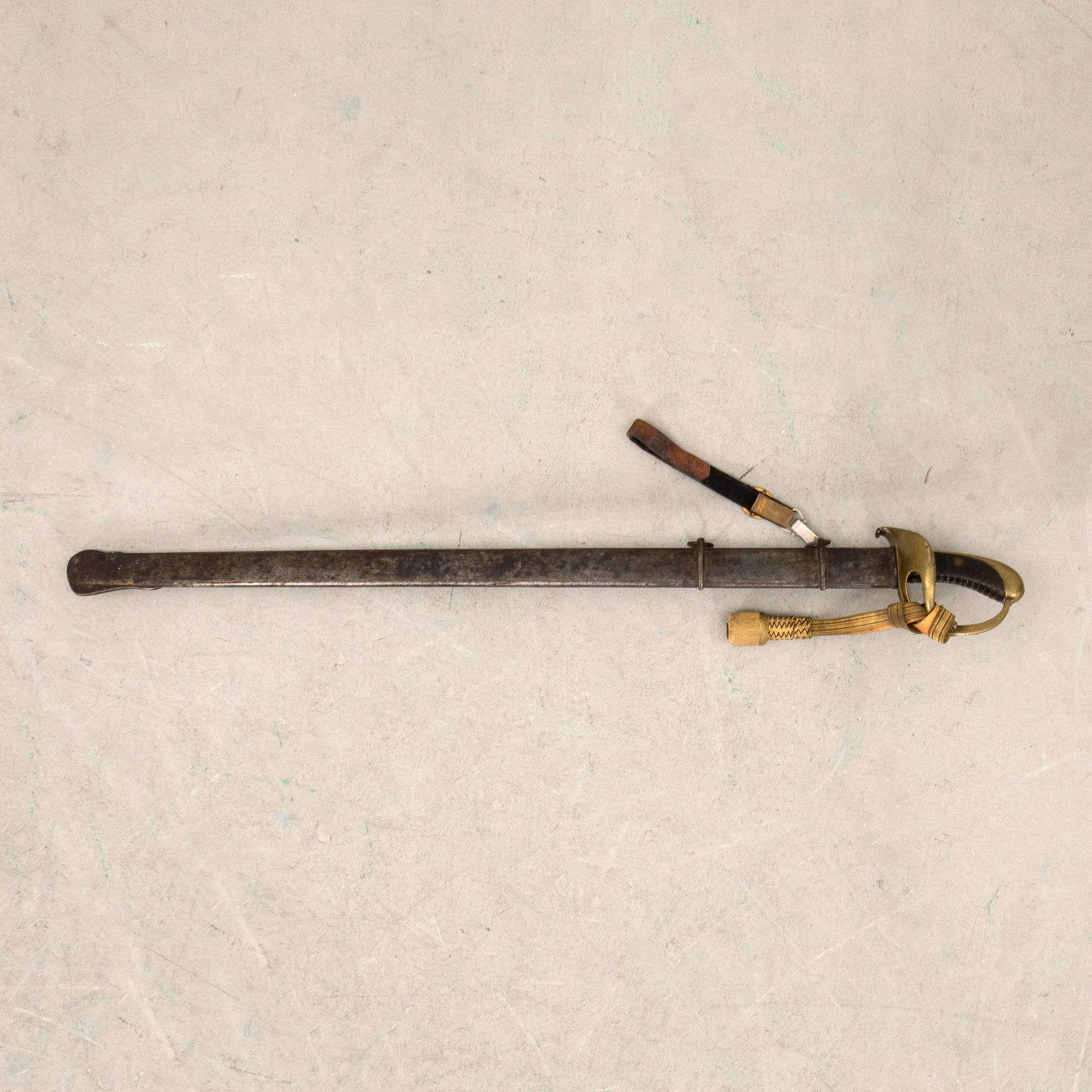 Sabre, m / 1842 for the cavalry, Eskilstuna Jernmanufaktur, 19th century.