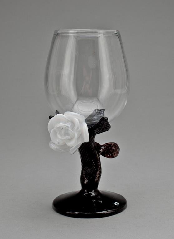 VAS, glas, Ludvig Löfgren, Kosta Boda, 1900-talets slut.