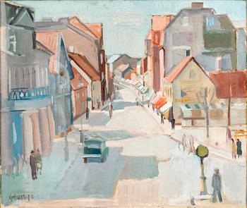 Gerhard Wihlborg, "St Östergatan, Ystad".