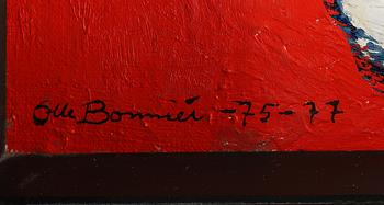 Olle Bonniér, oil on canvas, signed and dated 75-77 cm.
