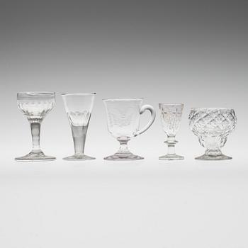 PARTI GLAS, 18 st, 1800- och 1900-tal.