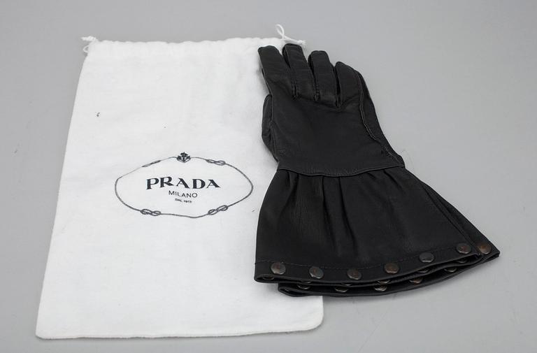 PRADA, HANDSKAR, ett par, Prada, Milano.