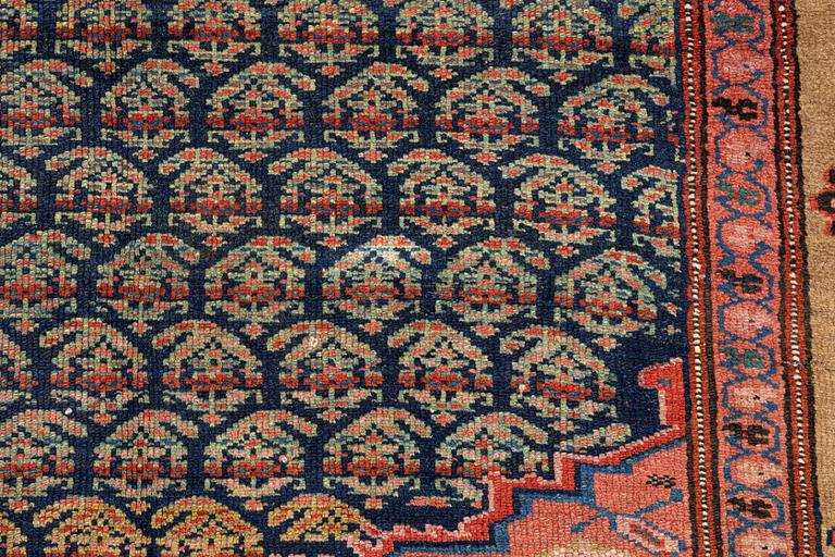 Hamadan antique/semi-antique approximately 425 x 162 cm.