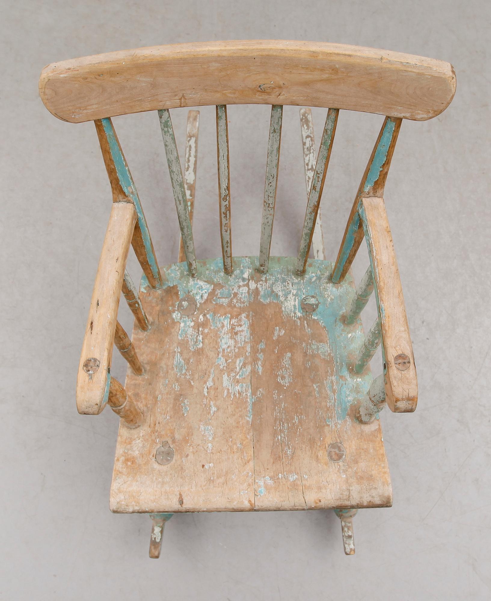 BARNGUNGSTOL, omkring år 1900.