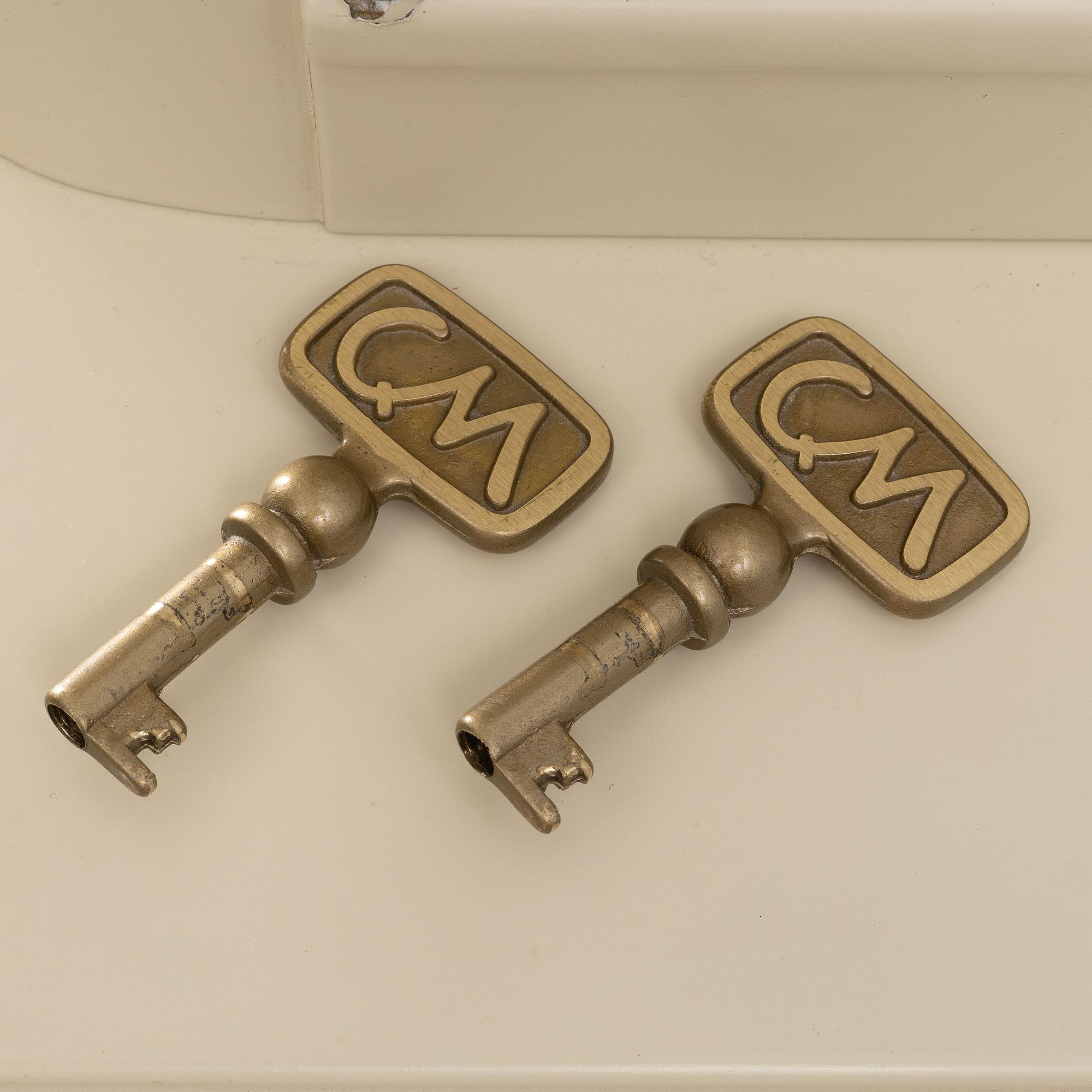 Carl Malmsten, a display cabinet, 'Herrgården', Åfors Möbelfabrik AB, second half of the 20th century.