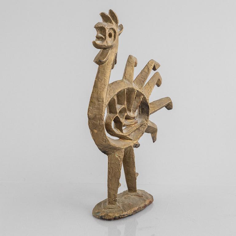 Olle Hermansson, a cast iron sculpture, Husqvarna.