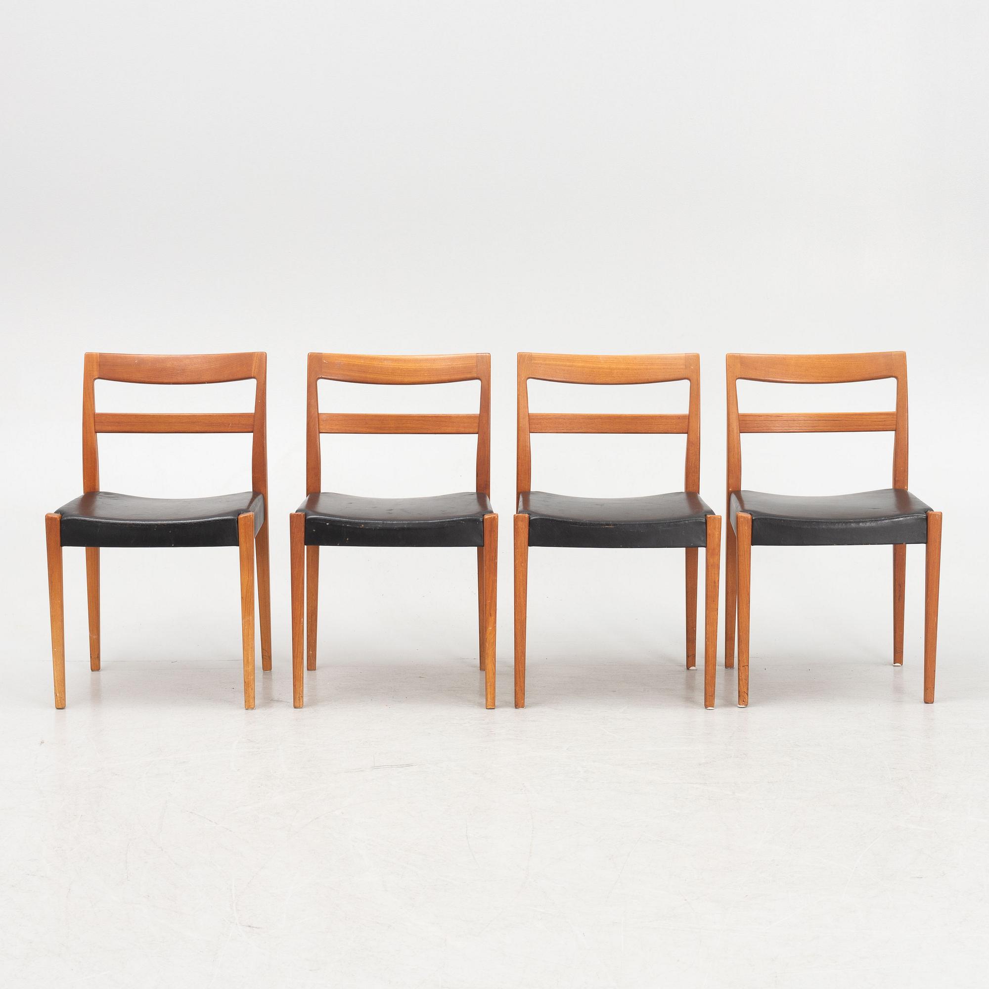 Nils Jonsson, stolar, 4 st, "Garmi", Troeds, 1960-tal.