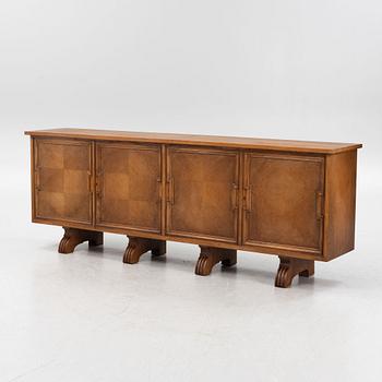 Otto Schulz, an oak sideboard, Firma Boet, Sweden 1940s, Swedish Modern.