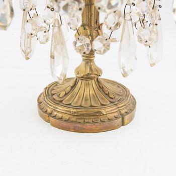 Pair of table lamps, Louis XV style, first half of the 20th century.