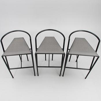 JOUKO JÄRVISALO, barstolar, 3 st, "Soda", Inno Interior. 1988.