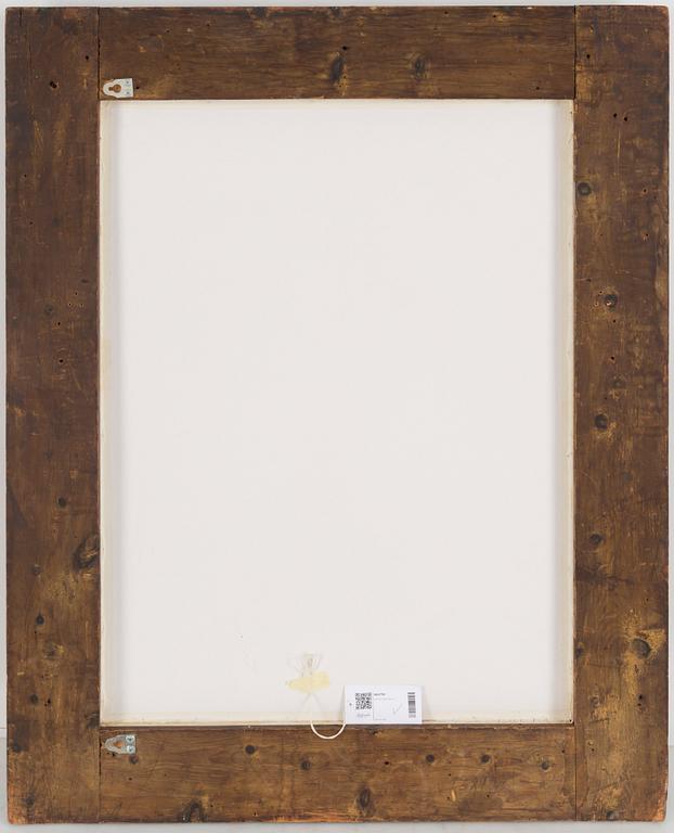 A Baroque style mirror, 19th Century.