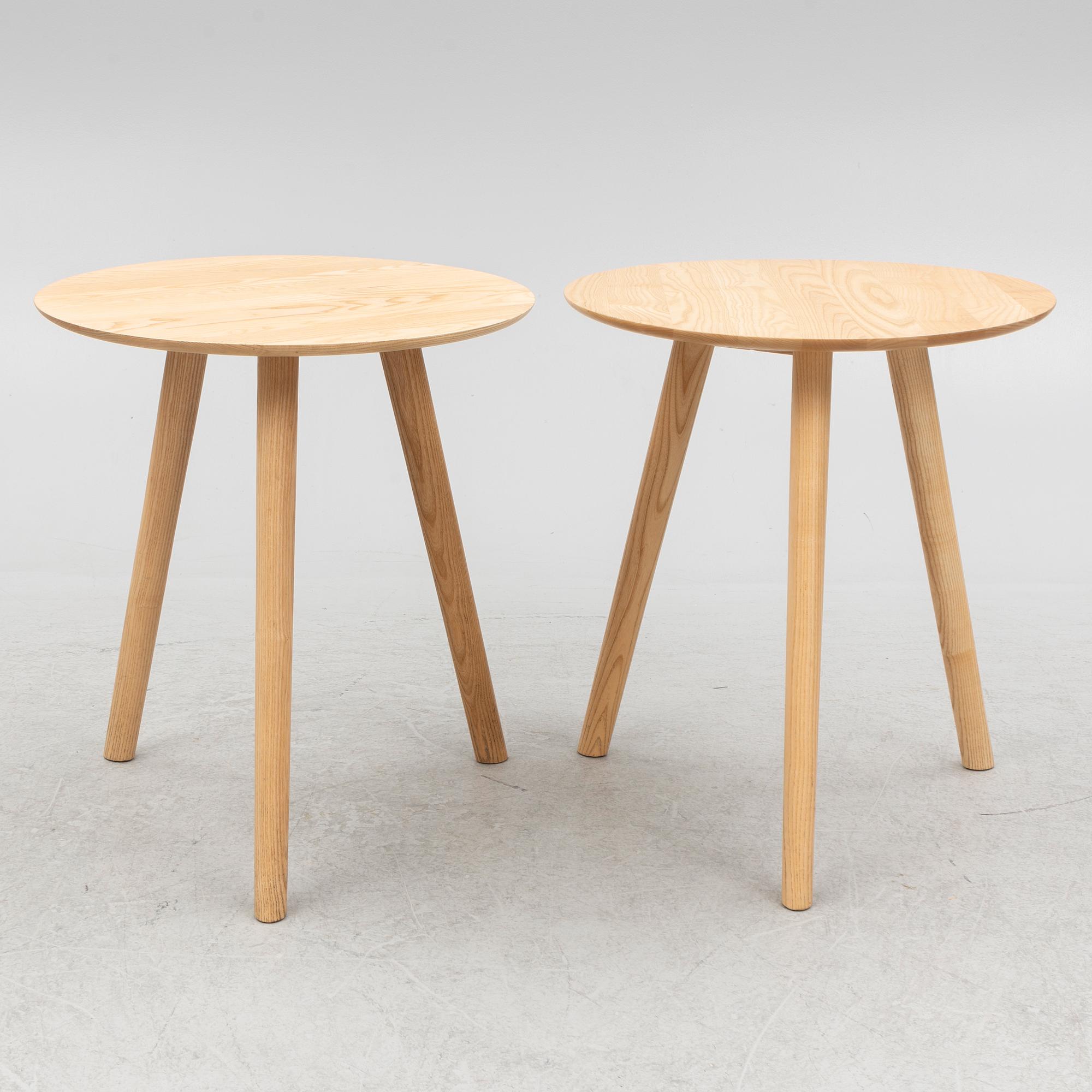 Ronan & Erwan Bouroullec, table, a pair. "MC3 OSSO", Mattiazzi, Italy, after 2011.