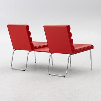 Gunilla Allard, stolar/soffa med bordsdel, "Chicago", Lammhults.