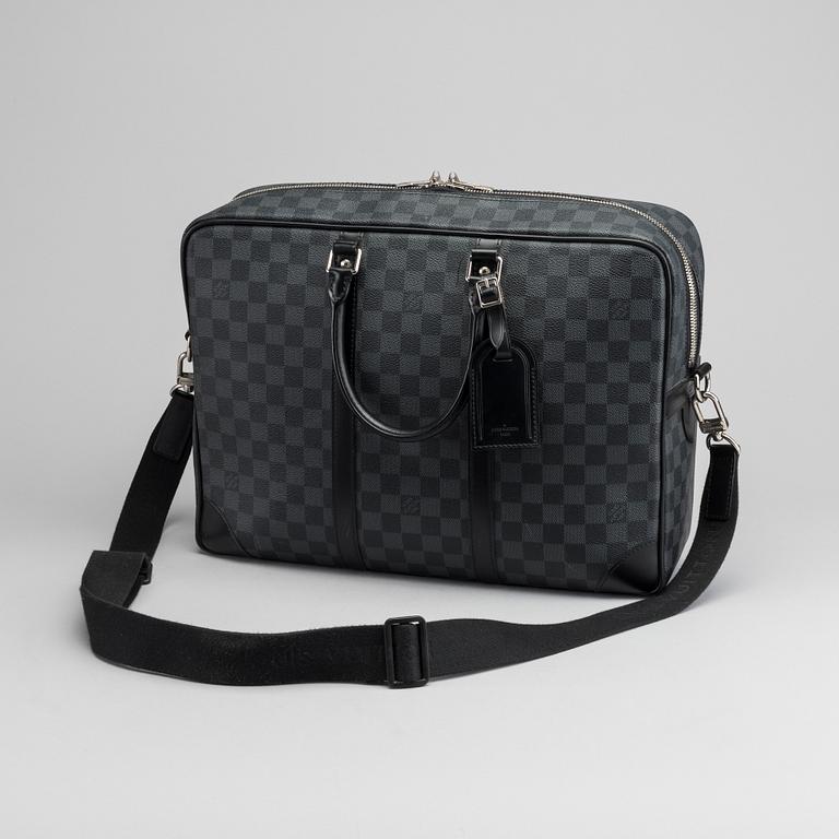 LOUIS VUITTON n41123 PDV GM DAMIER GRAPHITE "Porte Documents Voyage".