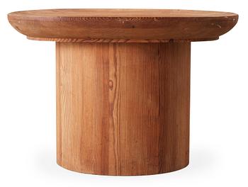 792. An Axel Einar Hjorth 'Utö' pine table, Nordiska Kompaniet, 1930's.