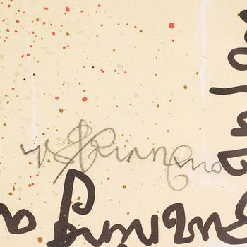 LISA RINNEVUO, litografi, sign o numr 179/230.