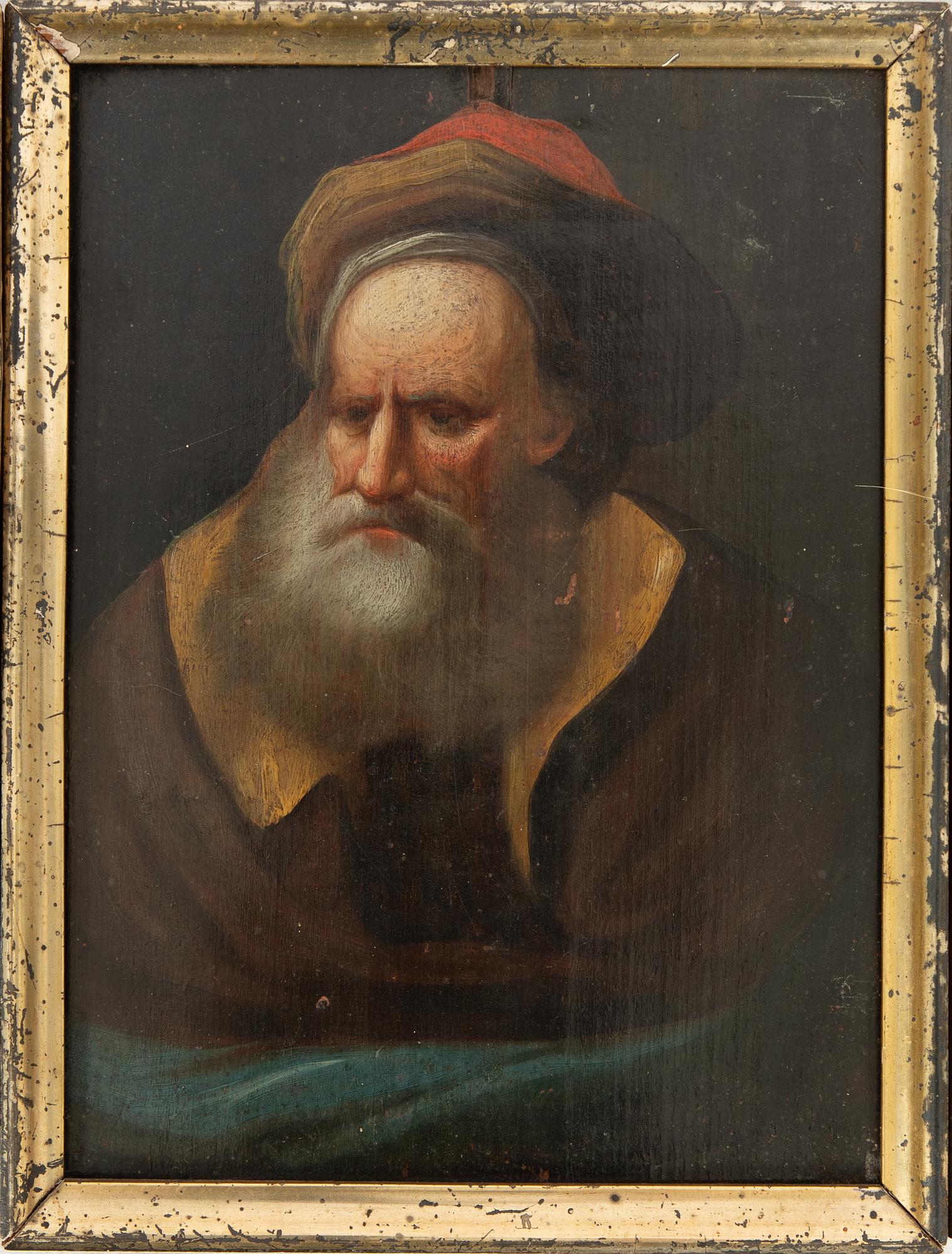 Christian Wilhelm Ernst Dietrich, hans krets Tre mansporträtt.