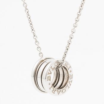 Bulgari, necklace, B.zero1, 18K white gold.