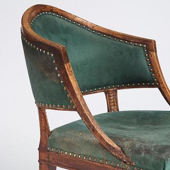 Karmstol, 1700-talets slut, Sengustaviansk.