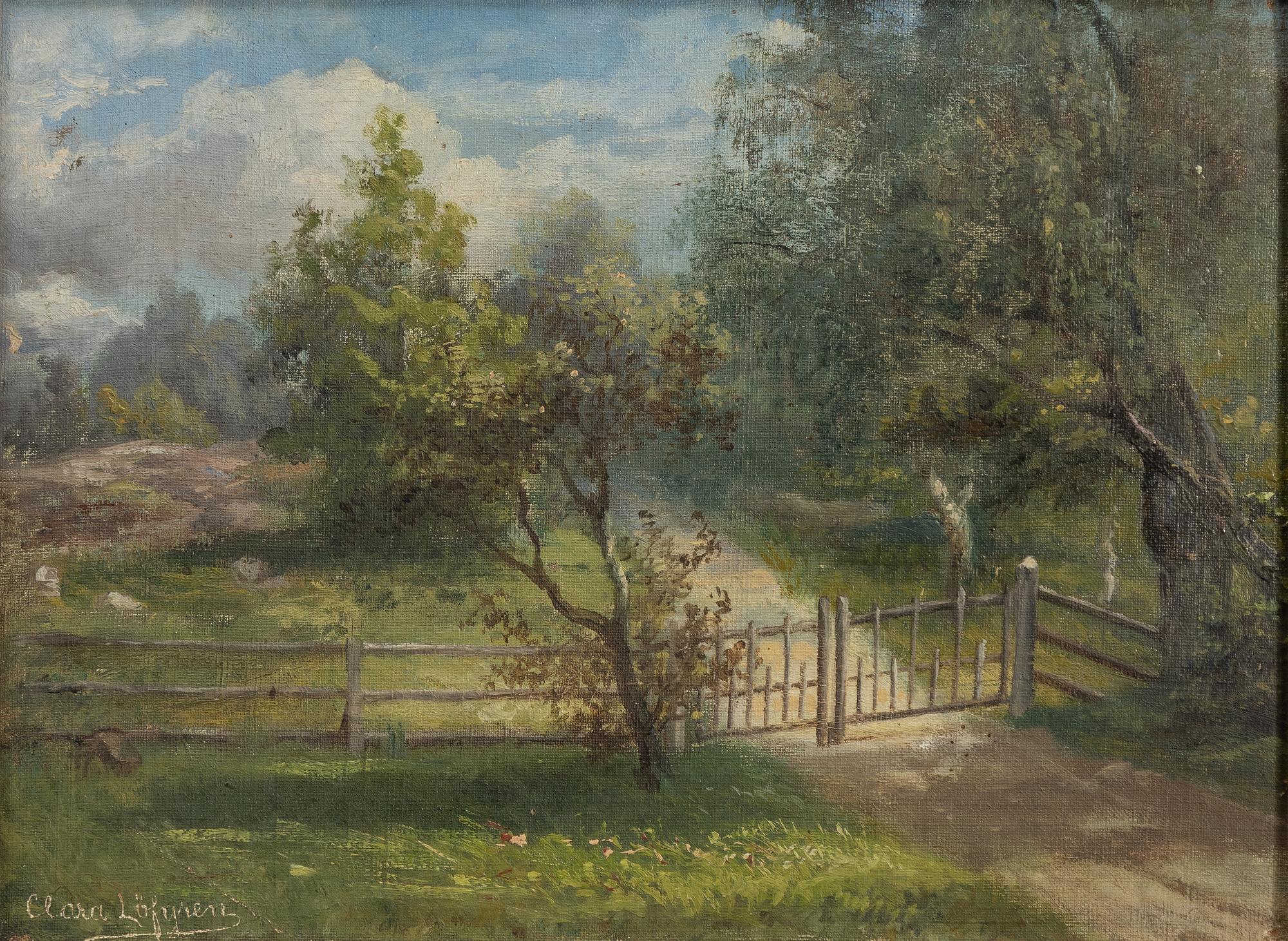 Clara Löfgren, Verdant Landscape.