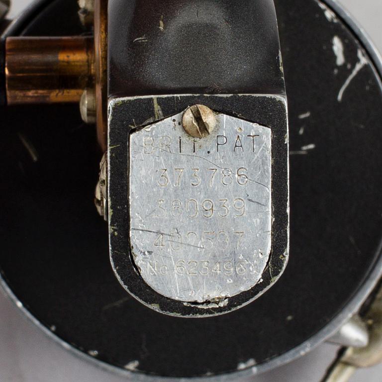 A fishing reel by Hardy Brothers, "The Altex" model no 1. Mid 20th century.