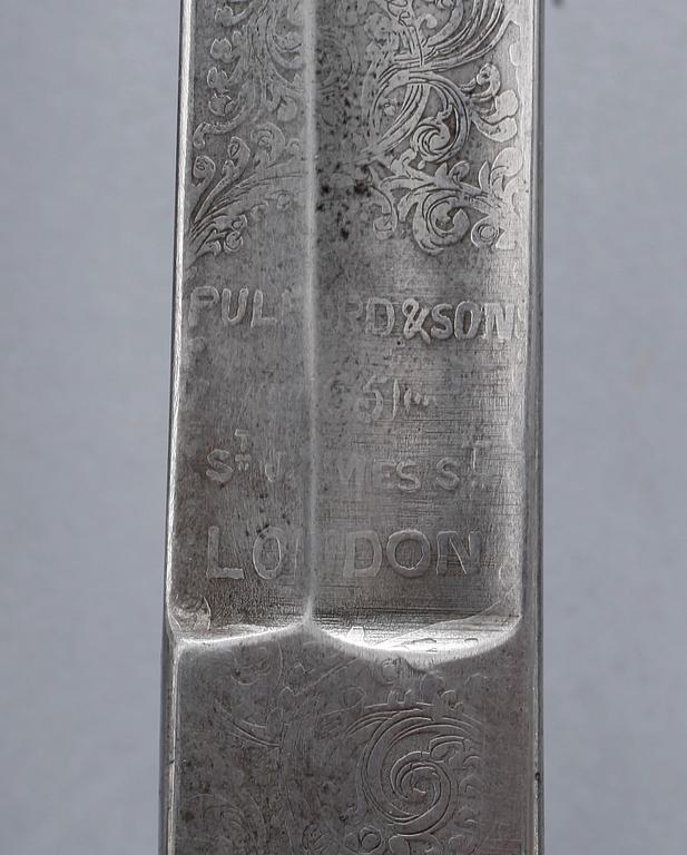 SABEL, England, Pulford & son, 1800-talets andra hälft.