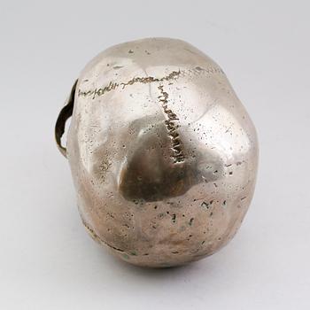 SKULPTUR, försilvrad mässing, sent 1900-tal.