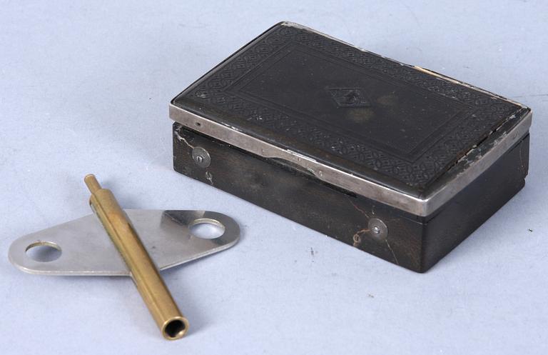 SPELDOSA, 1800/1900-tal.