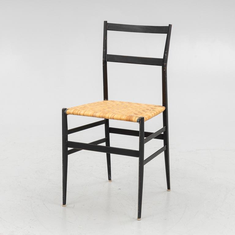 Gio Ponti, a 'Superleggera' chair, sold at Illums Bolighus, 1960's.