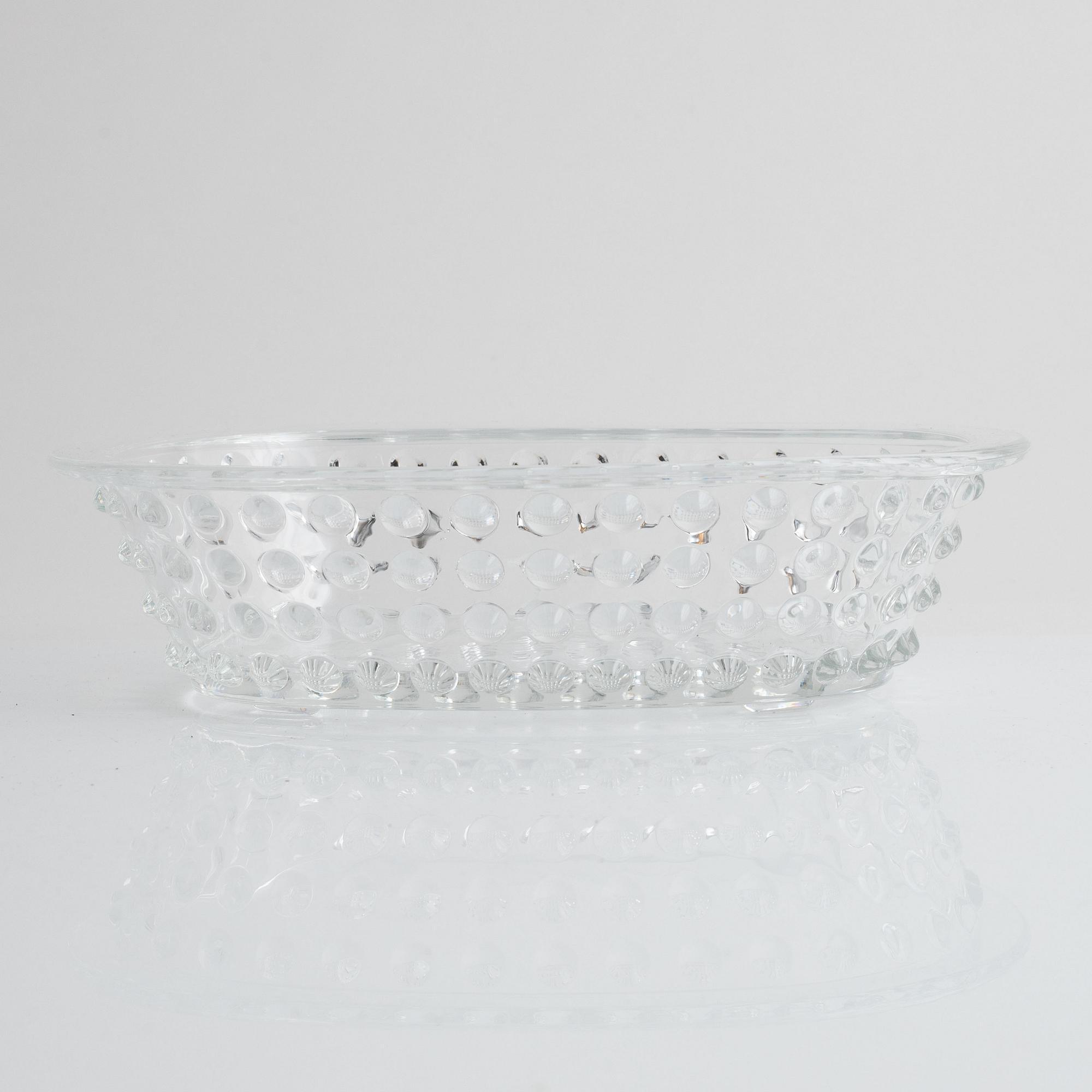 Josef Frank, a 'Hortus' glass jardiniere, Svenskt Tenn.