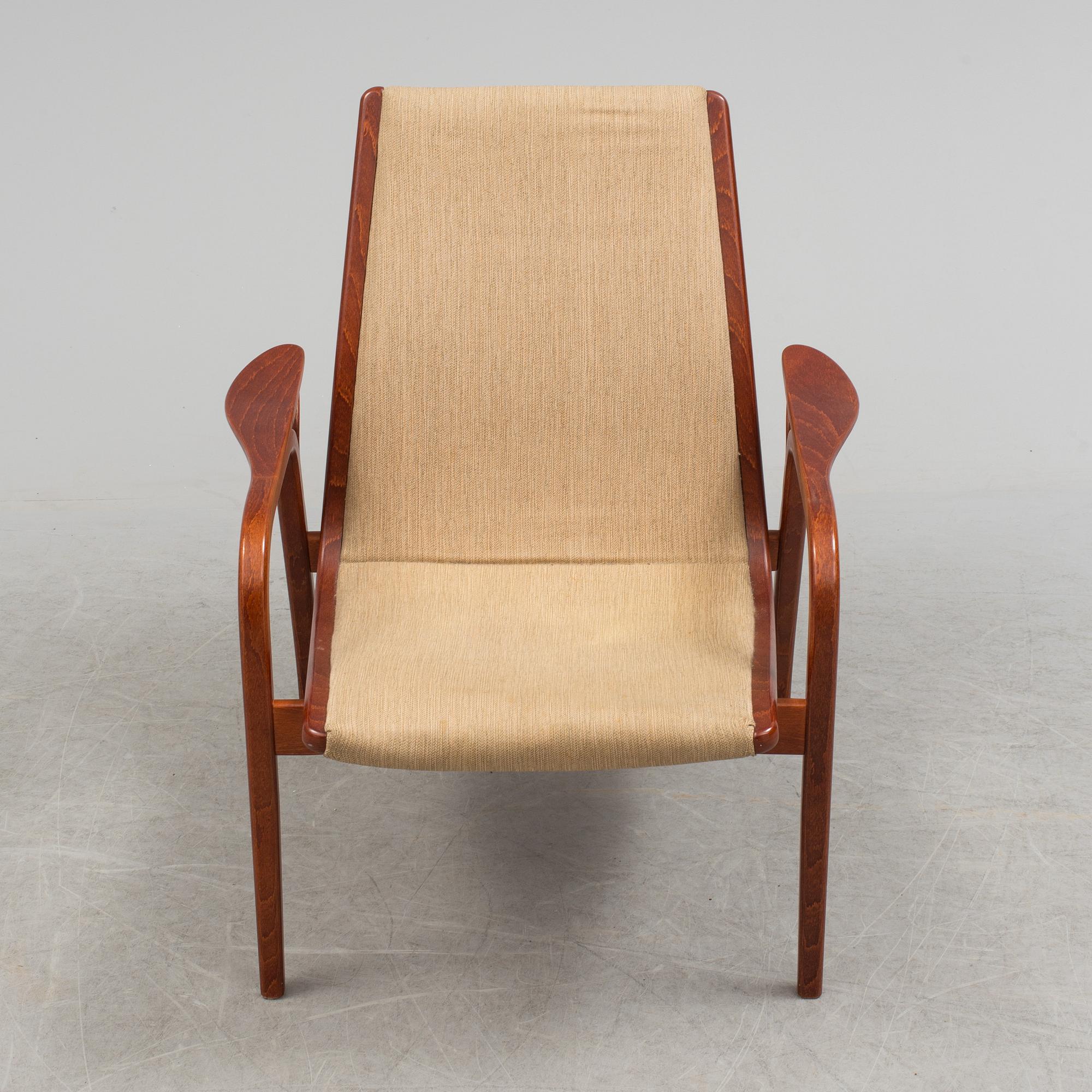 YNGVE EKSTRÖM, a "Kurva" armchair by Swedese.