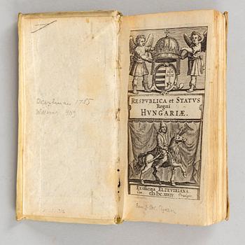 Elzevirs 1627, 1634 (Poland, Lithuania, Prussia, Livonia; Hungary, Belgium, Duchy of Savoy) (4 vol).