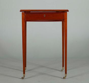 BORD, mahogny, gustavianskt, sekelskiftet 1700/1800.