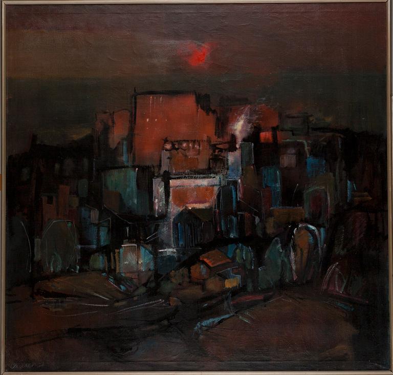 Onni Kosonen, oil on canvas, signed and dated -64.