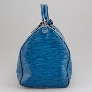 LOUIS VUITTON, a 'Keepall 55 Epi' weekendbag.